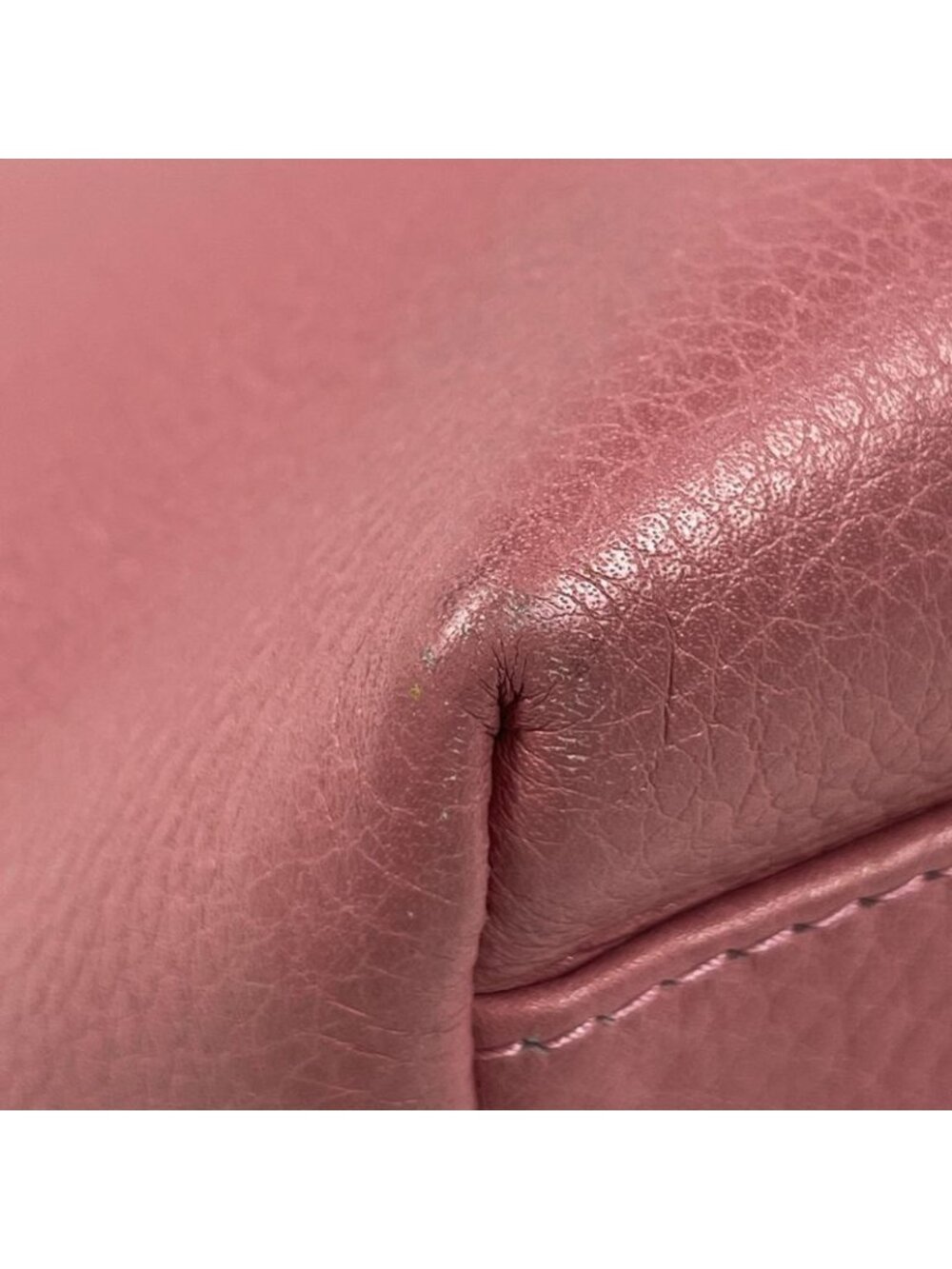 ★SOLD★ Dior Logo Handbag Flower Embroidery Leather Pink - Picture 3 of 10